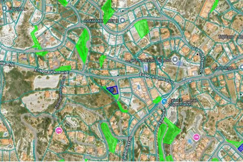 626m2 Terreno en Agios Tychonas, Limassol, Chipre No. 62550
