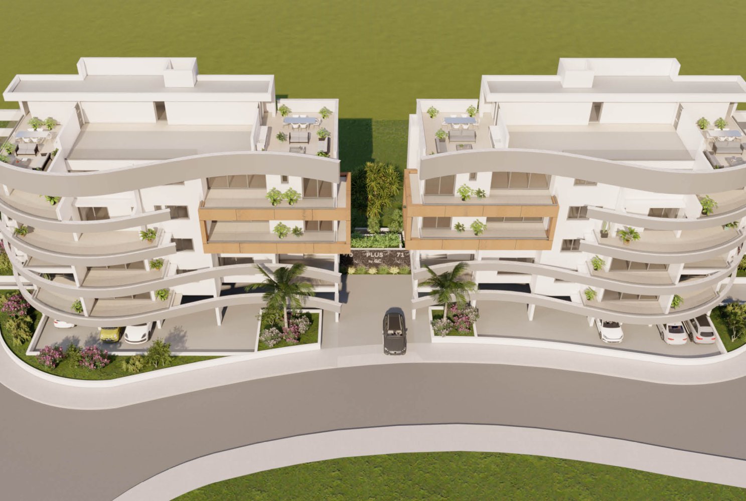 2 bedrooms Penthouse in Larnaca, Larnaka, Cyprus No. 64356
