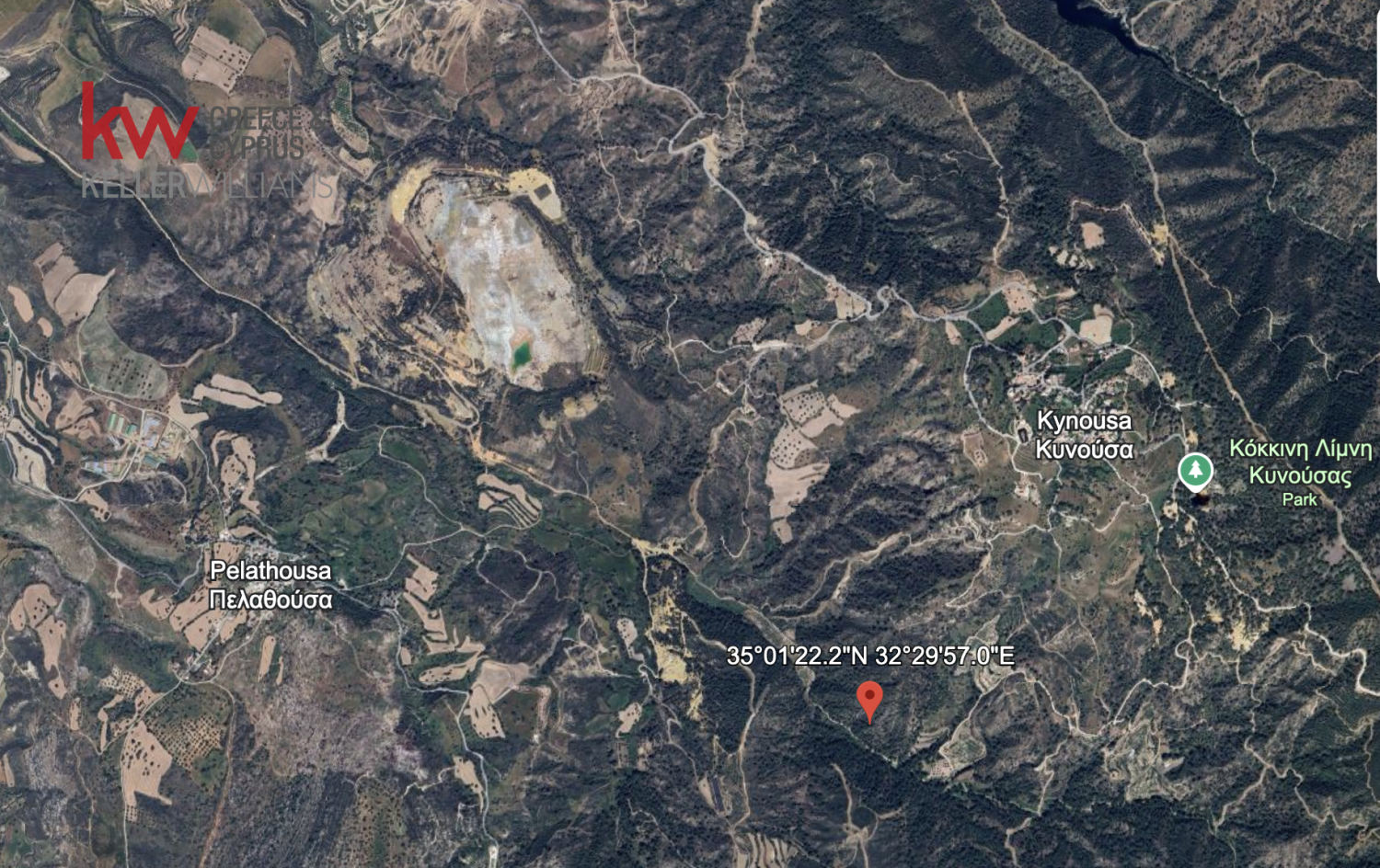 6400m2 Terrain à Kynousa, Paphos, Chypre No. 61252