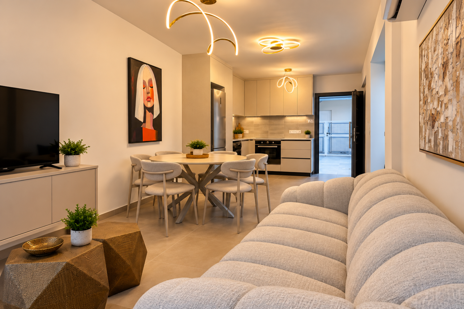 2 chambres Appartement à Larnaca, Larnaka, Chypre No. 62427