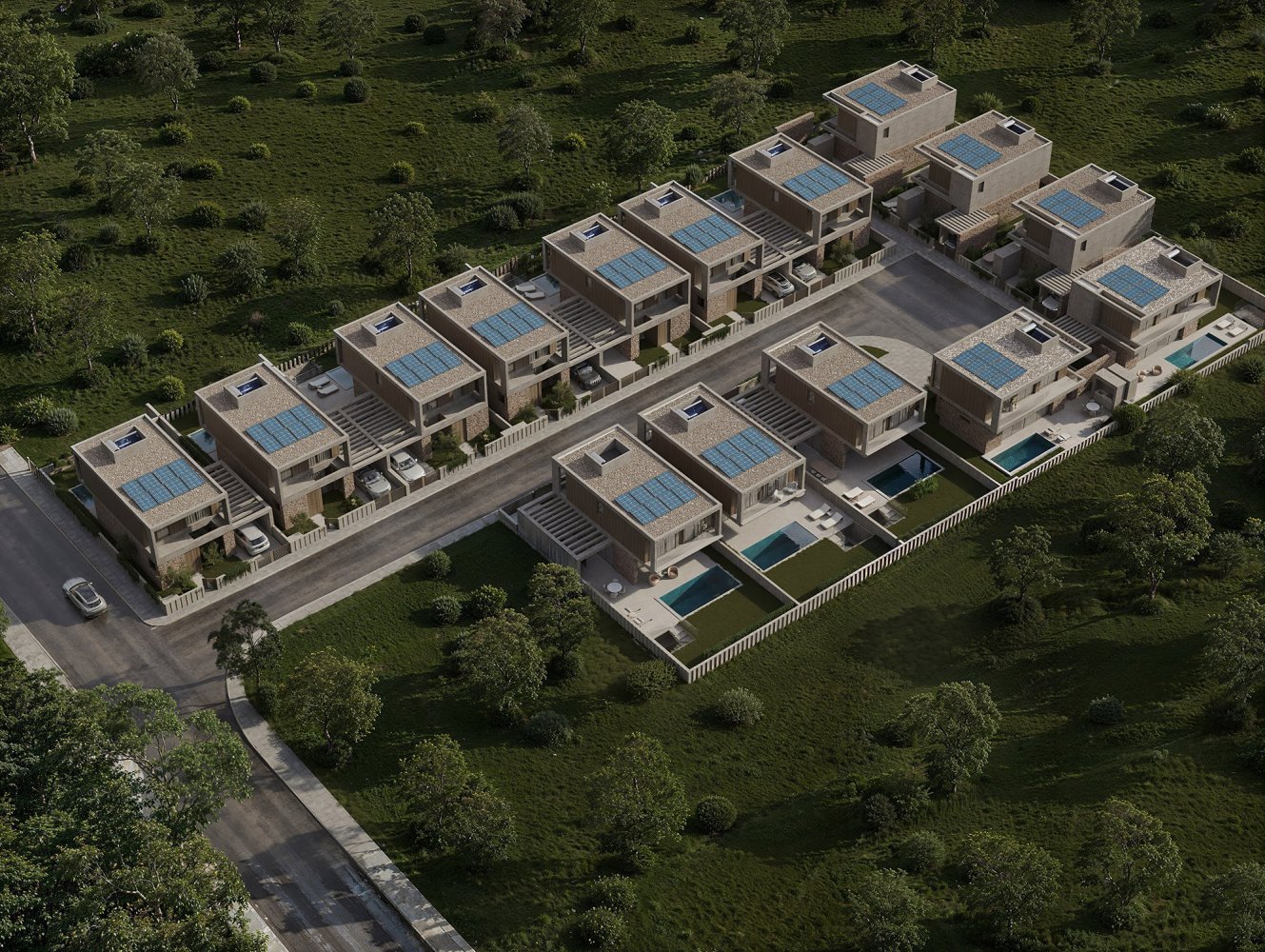 3 dormitorios Villa en Geroskípou, Paphos, Chipre No. 60444
