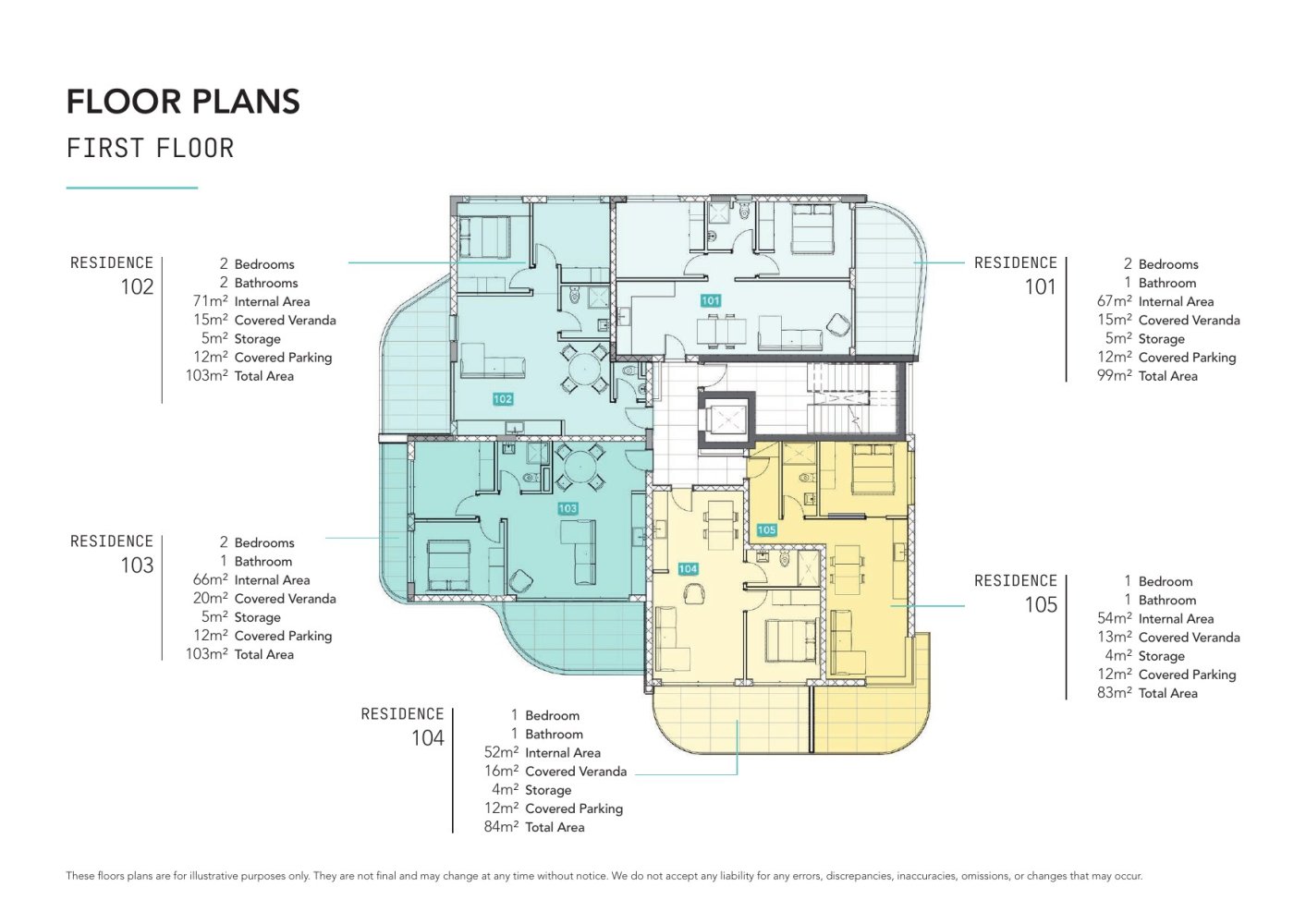 1 bedroom Apartment in Limassol, Cyprus No. 65064