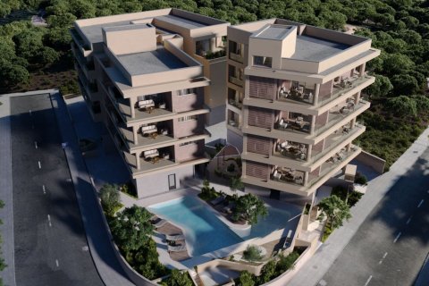 Квартира с 1 спальней в Эмба, Пафос, Кипр № 59636