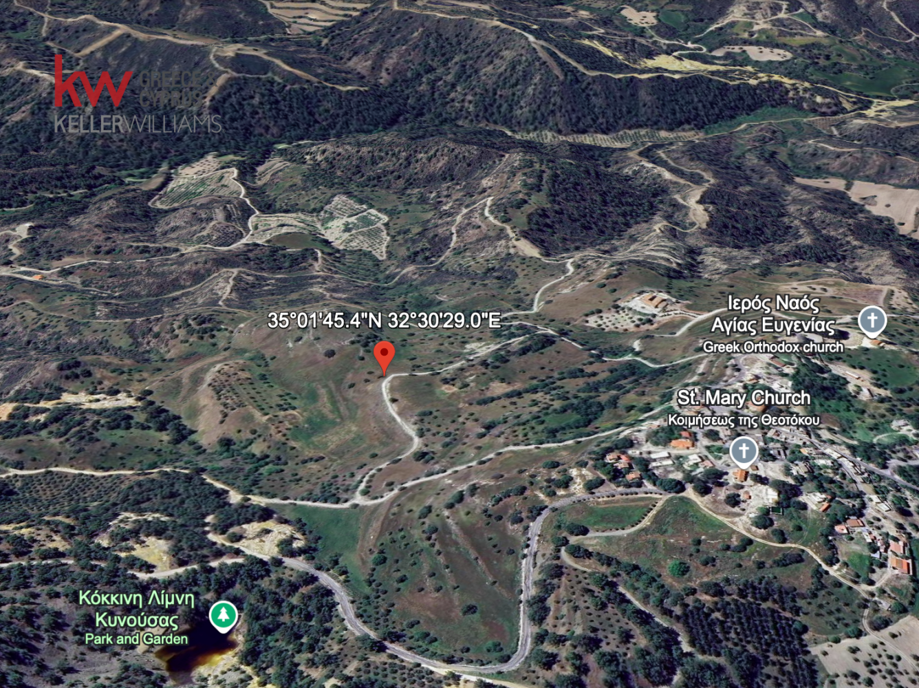 17262m2 Terrain à Kynousa, Paphos, Chypre No. 62322