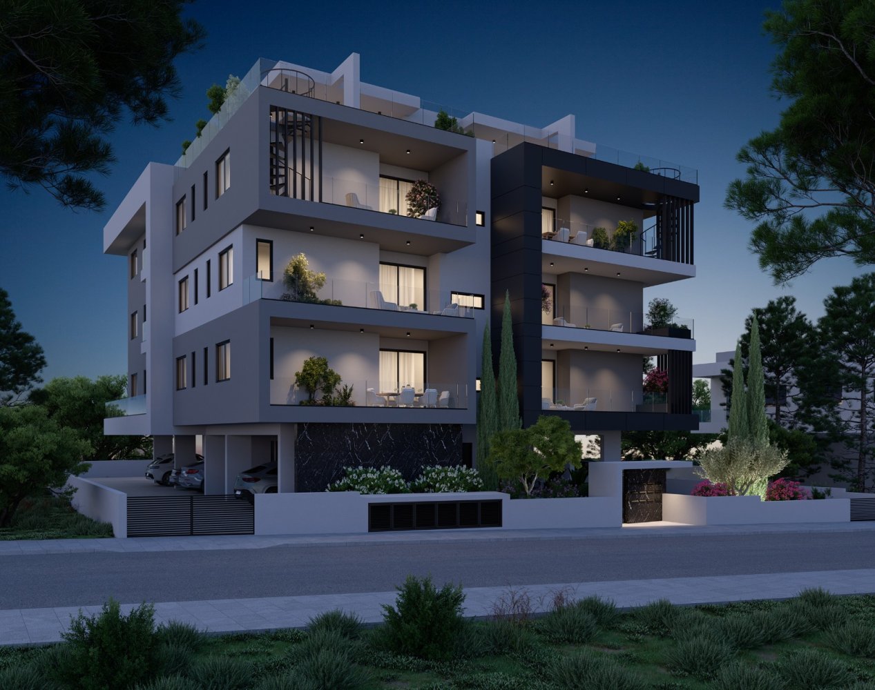 3 dormitorios Apartamento en Ekali, Limassol, Chipre No. 62604
