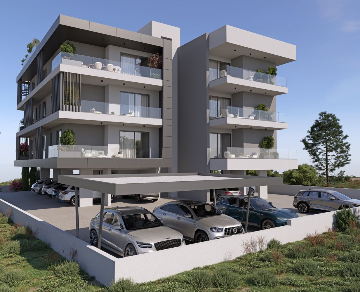 3 dormitorios Apartamento en Ekali, Limassol, Chipre No. 62604