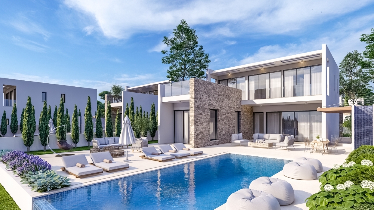5 chambres Villa à Paphos, Chypre No. 64234