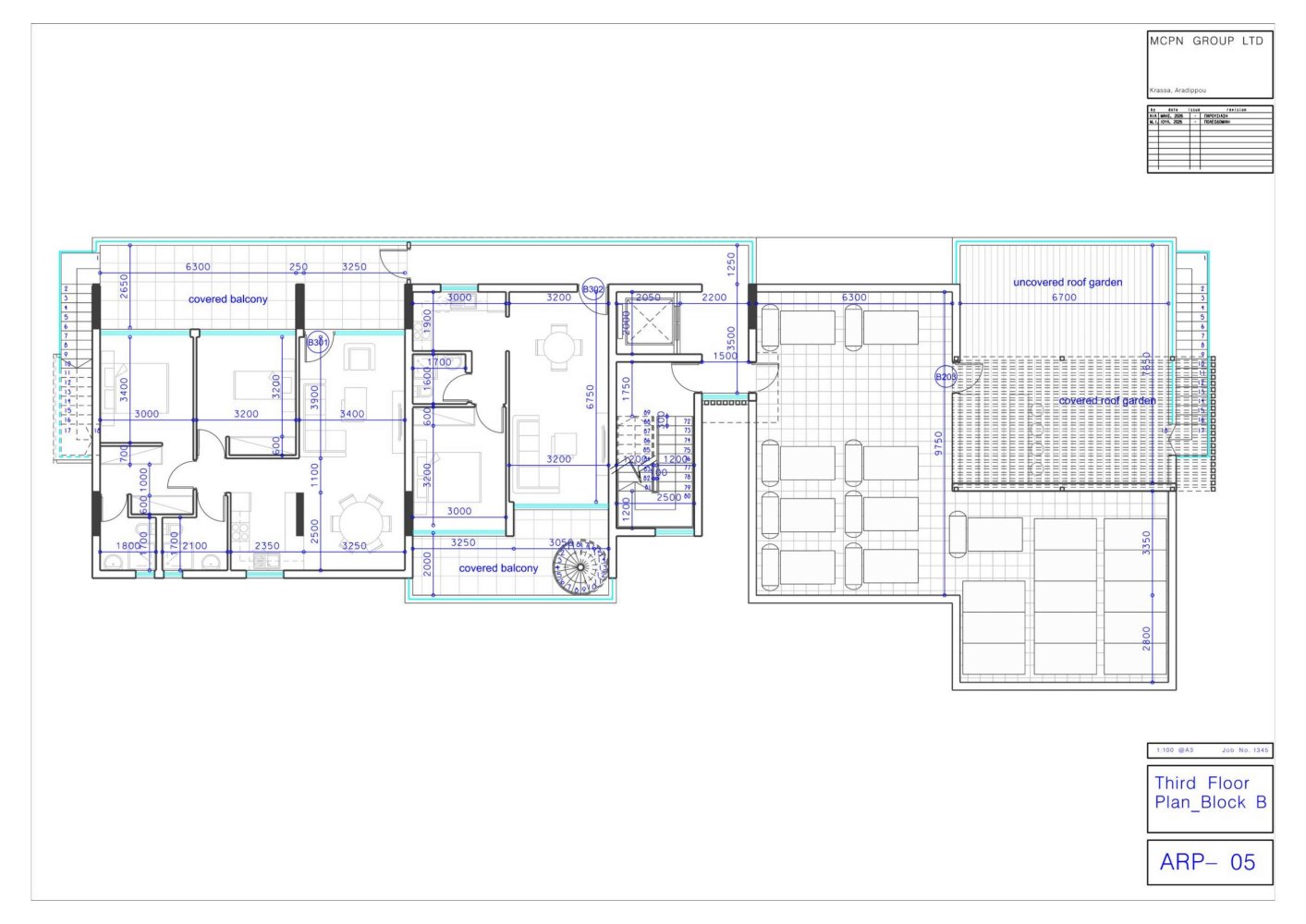 2 bedrooms Penthouse in Larnaca, Larnaka, Cyprus No. 64929
