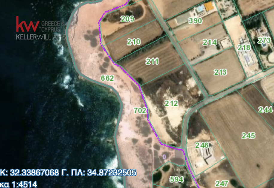 4255m2 Land in Pegeia, Paphos, Cyprus No. 61179