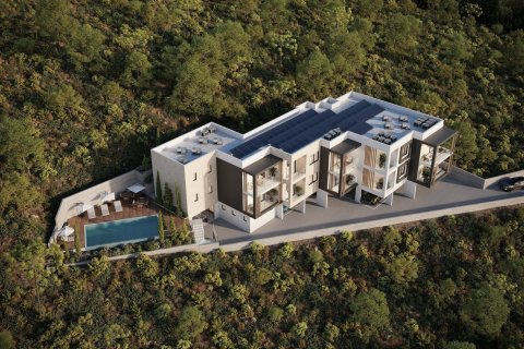 Квартира с 1 спальней в Кония, Пафос, Кипр № 59678