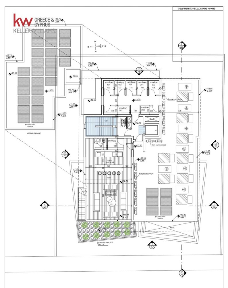 Квартира с 2 спальнями в Ларнака, Кипр № 40405