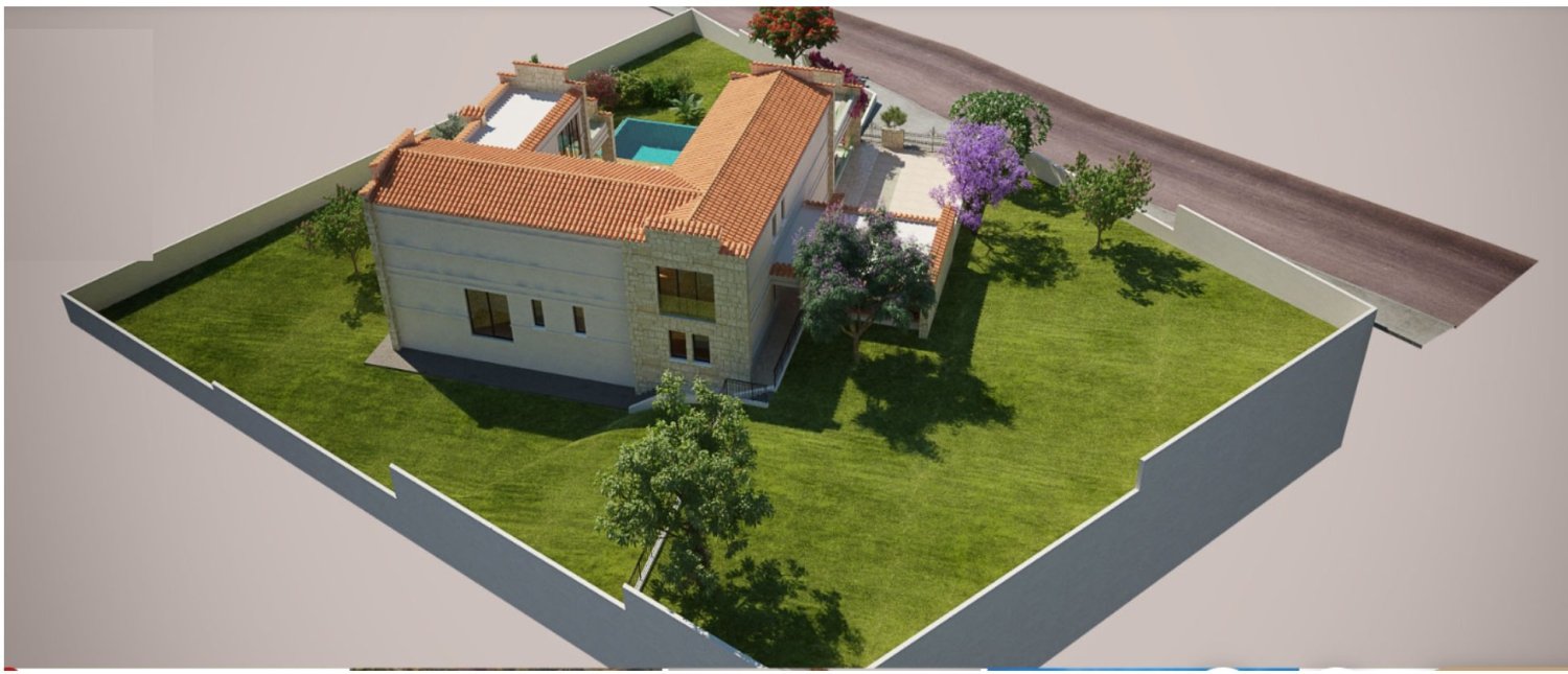 Вилла с 5 спальнями в Куклия, Пафос, Кипр № 59660