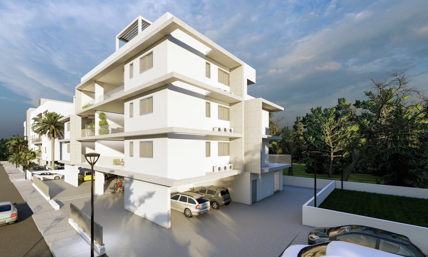 3 dormitorios Apartamento en Larnaca, Larnaka, Chipre No. 65221