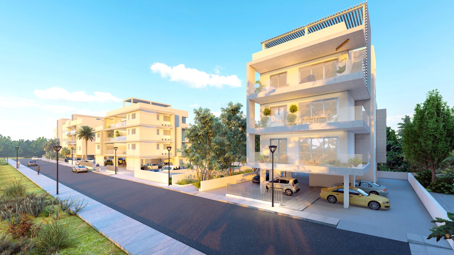 3 dormitorios Apartamento en Larnaca, Larnaka, Chipre No. 65221