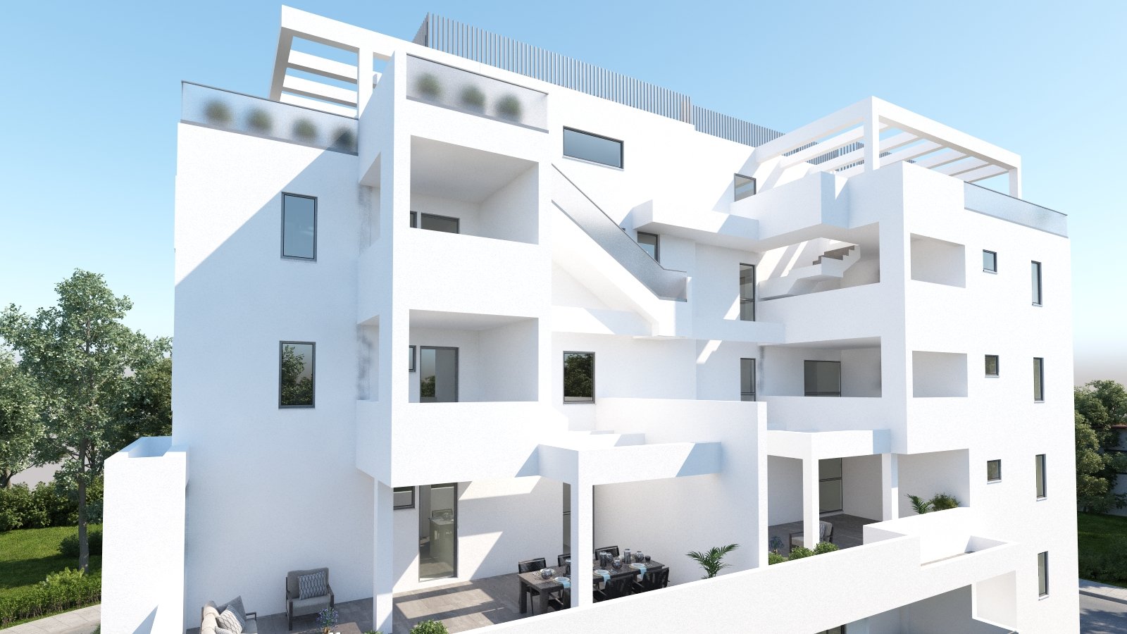 2 bedrooms Apartment in Larnaca, Larnaka, Cyprus No. 23342