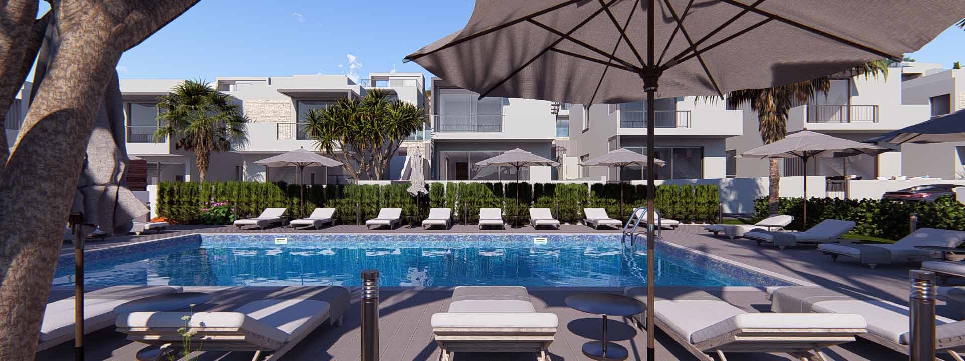 3 bedrooms Townhouse in Paphos, Cyprus No. 57484