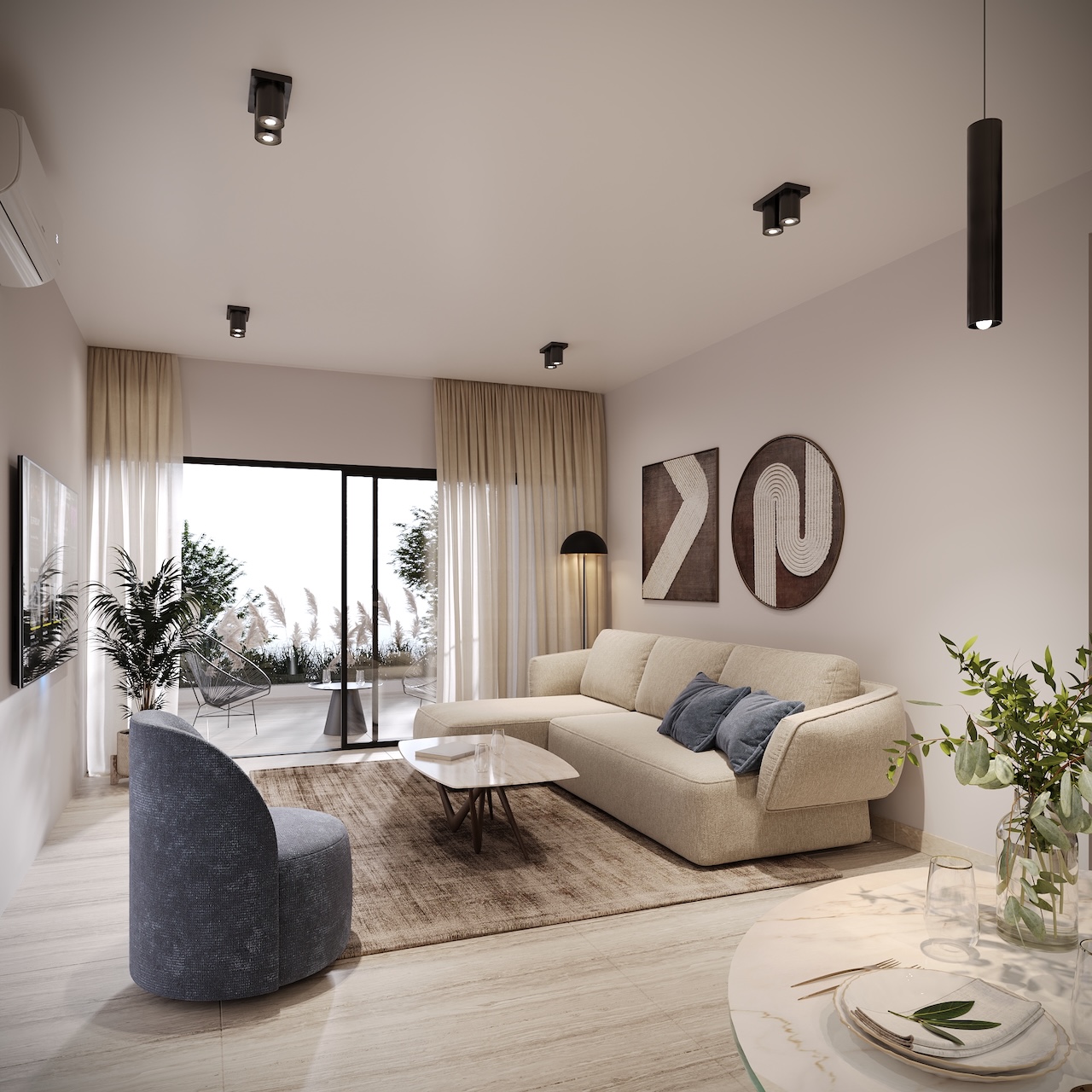 3 bedrooms Penthouse in Geroskípou, Paphos, Cyprus No. 57244