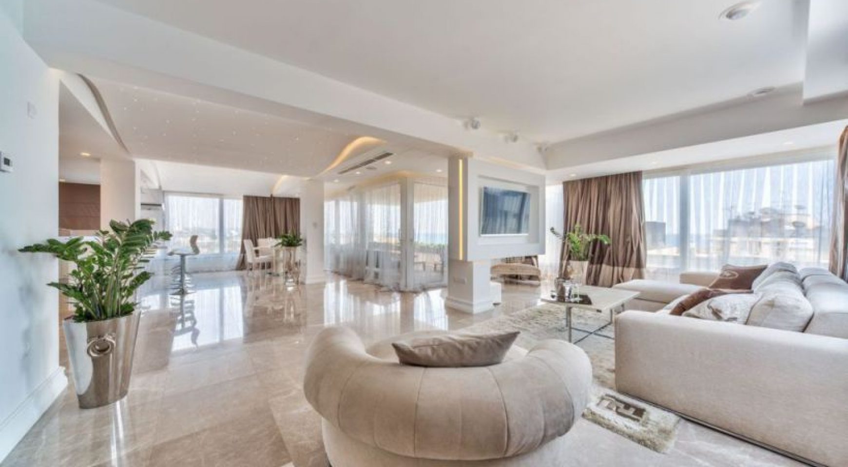3 chambres Penthouse à Limassol, Chypre No. 23669