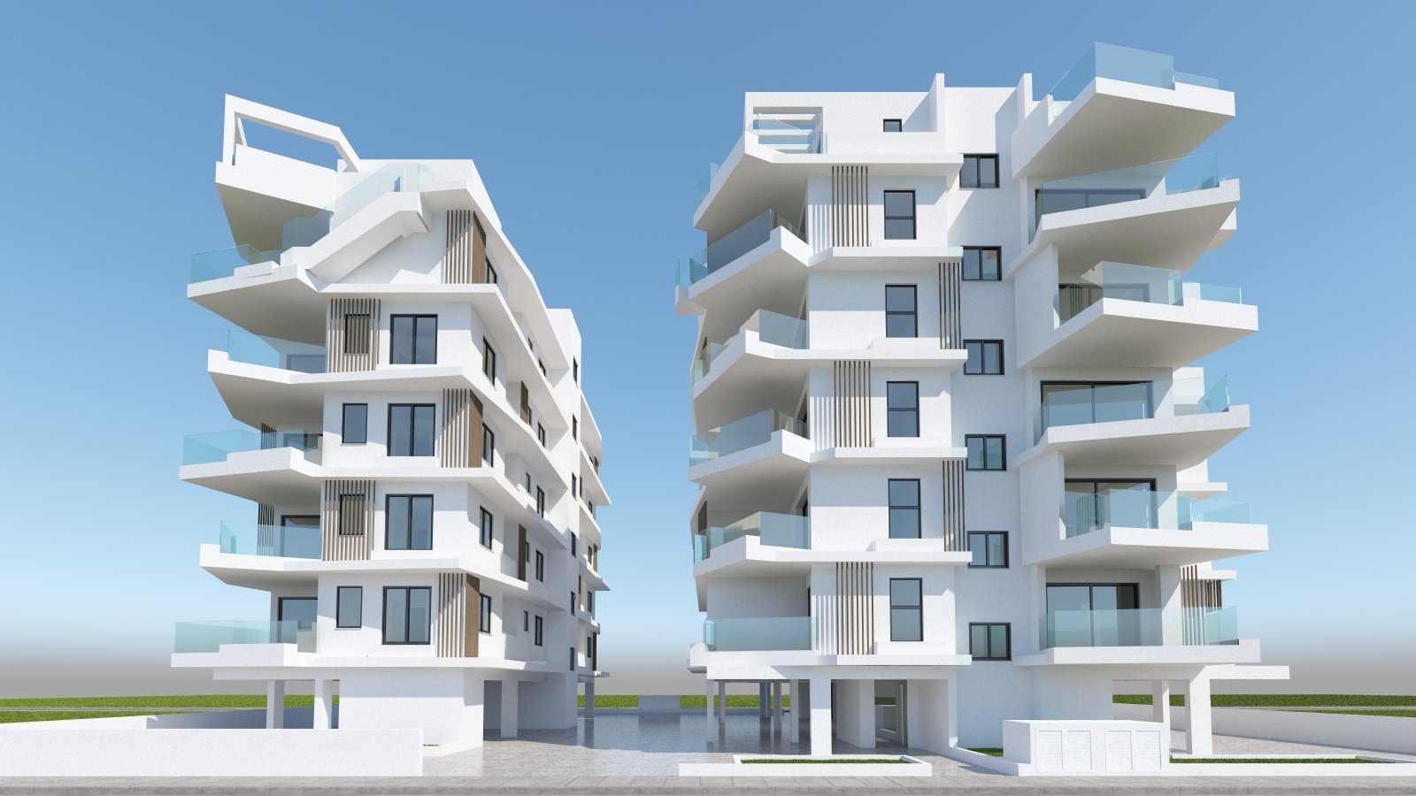 2 bedrooms Apartment in Larnaca, Larnaka, Cyprus No. 23350