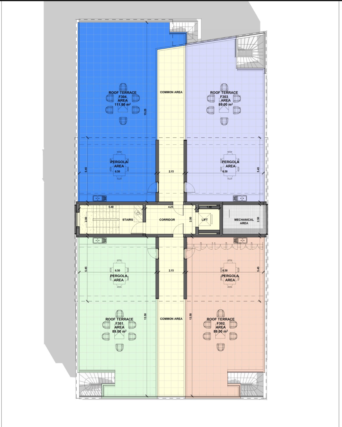 3 bedrooms Penthouse in Geroskípou, Paphos, Cyprus No. 57244