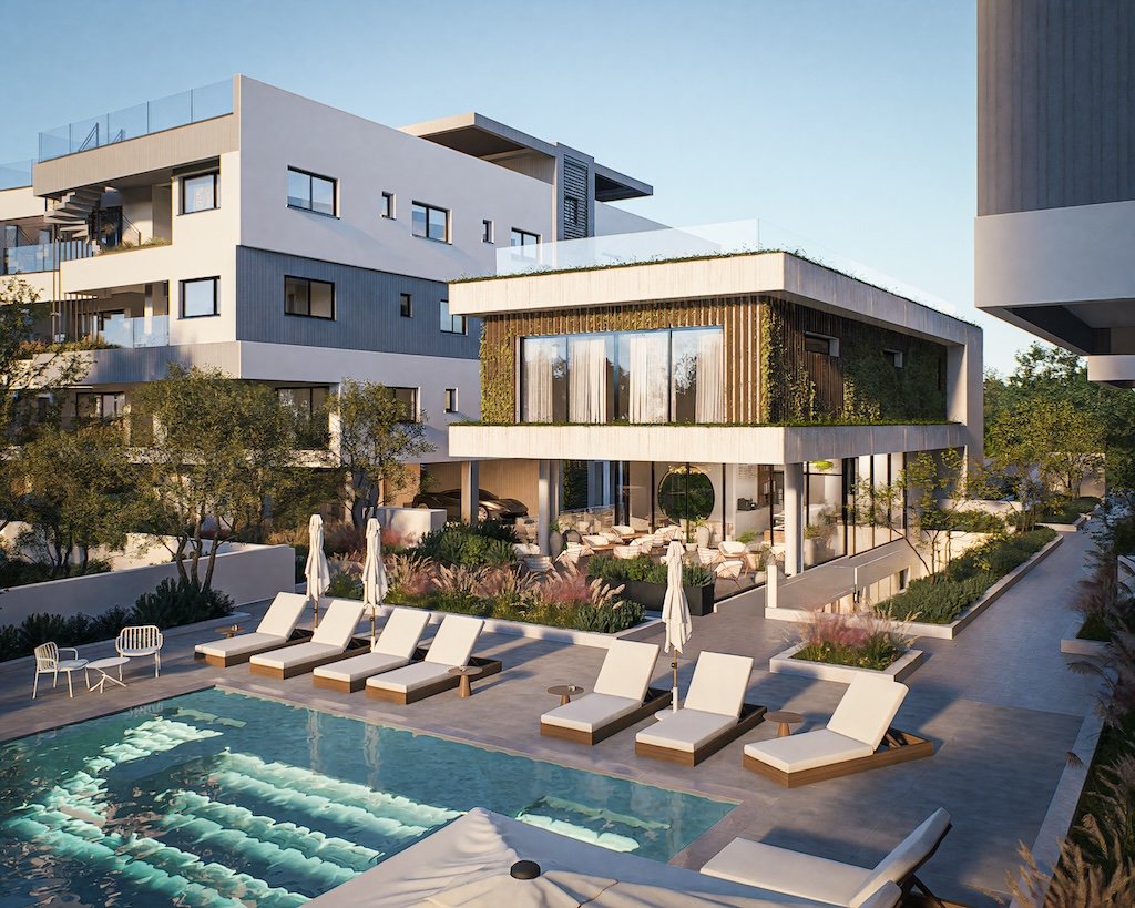 3 bedrooms Penthouse in Geroskípou, Paphos, Cyprus No. 57244