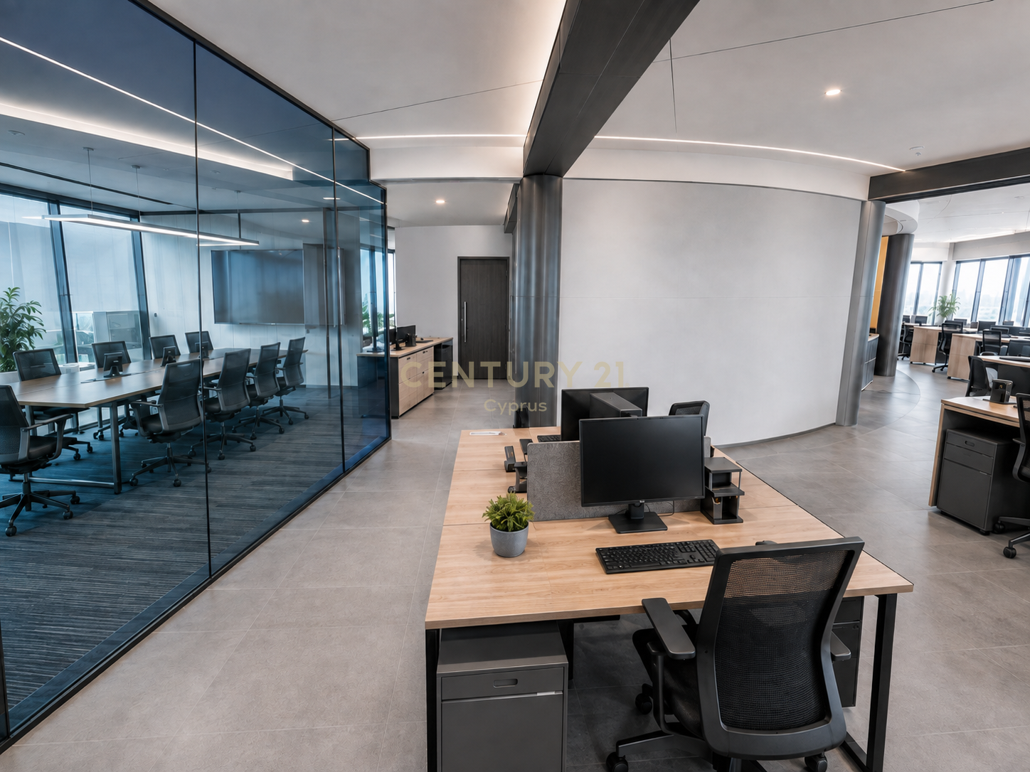 335m2 Oficina en Mesa Geitonia, Limassol, Chipre No. 57531