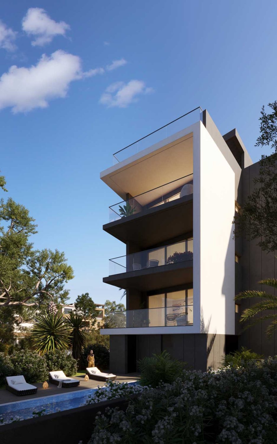 2 dormitorios Apartamento en Germasogeia, Limassol, Chipre No. 24155