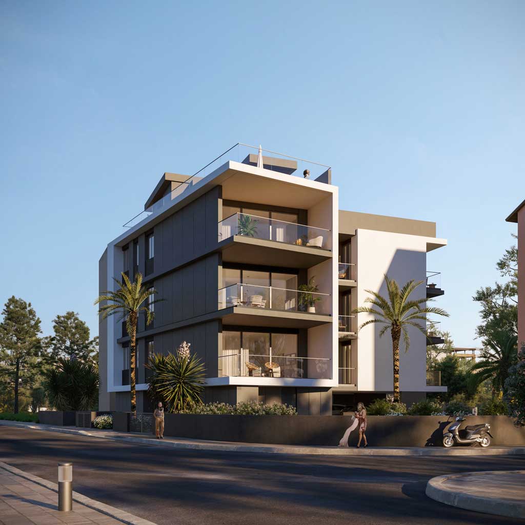 2 dormitorios Apartamento en Germasogeia, Limassol, Chipre No. 24155