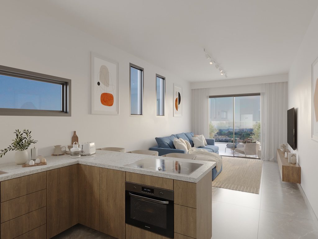1 dormitorio Apartamento en Paphos, Chipre No. 57437