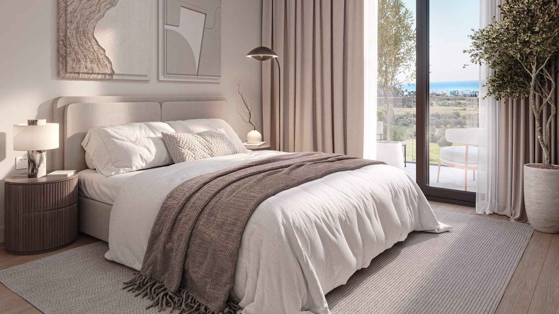 1 dormitorio Apartamento en QUARTER FIVE Germasogeia, Limassol, Chipre No. 57858