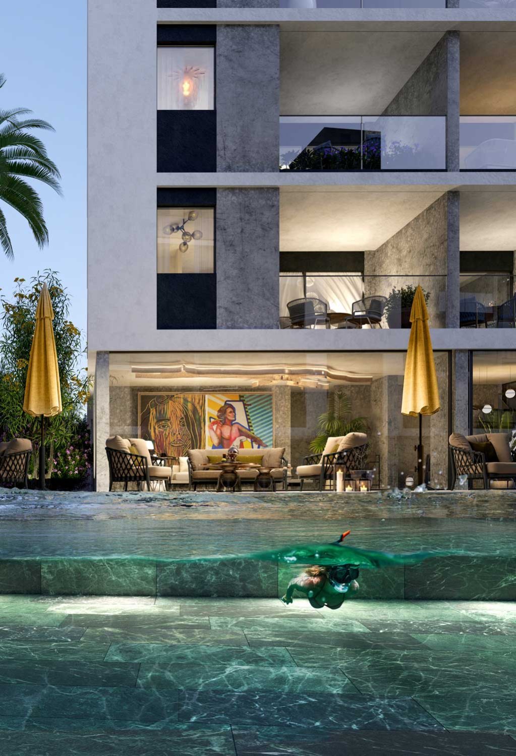 2 chambres Appartement à Limassol, Chypre No. 24028