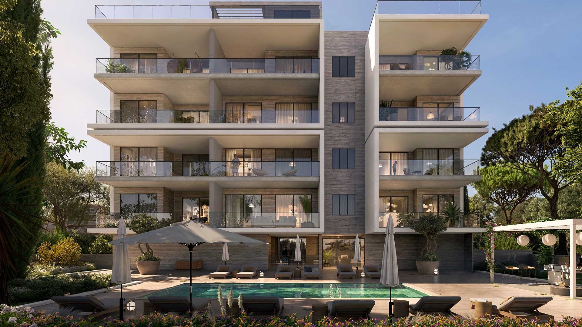 3 bedrooms Apartment in Germasogeia, Limassol, Cyprus No. 23743