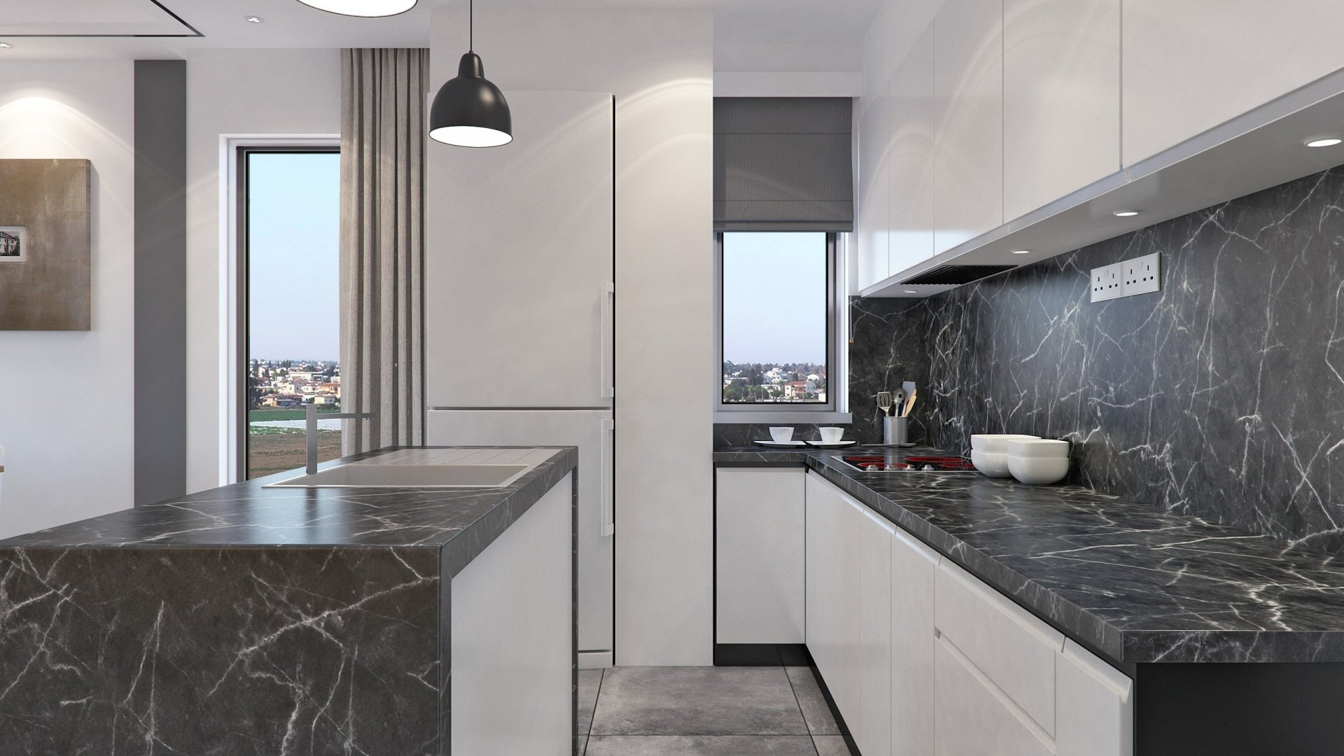 2 bedrooms Apartment in Nicosia, Cyprus No. 23368