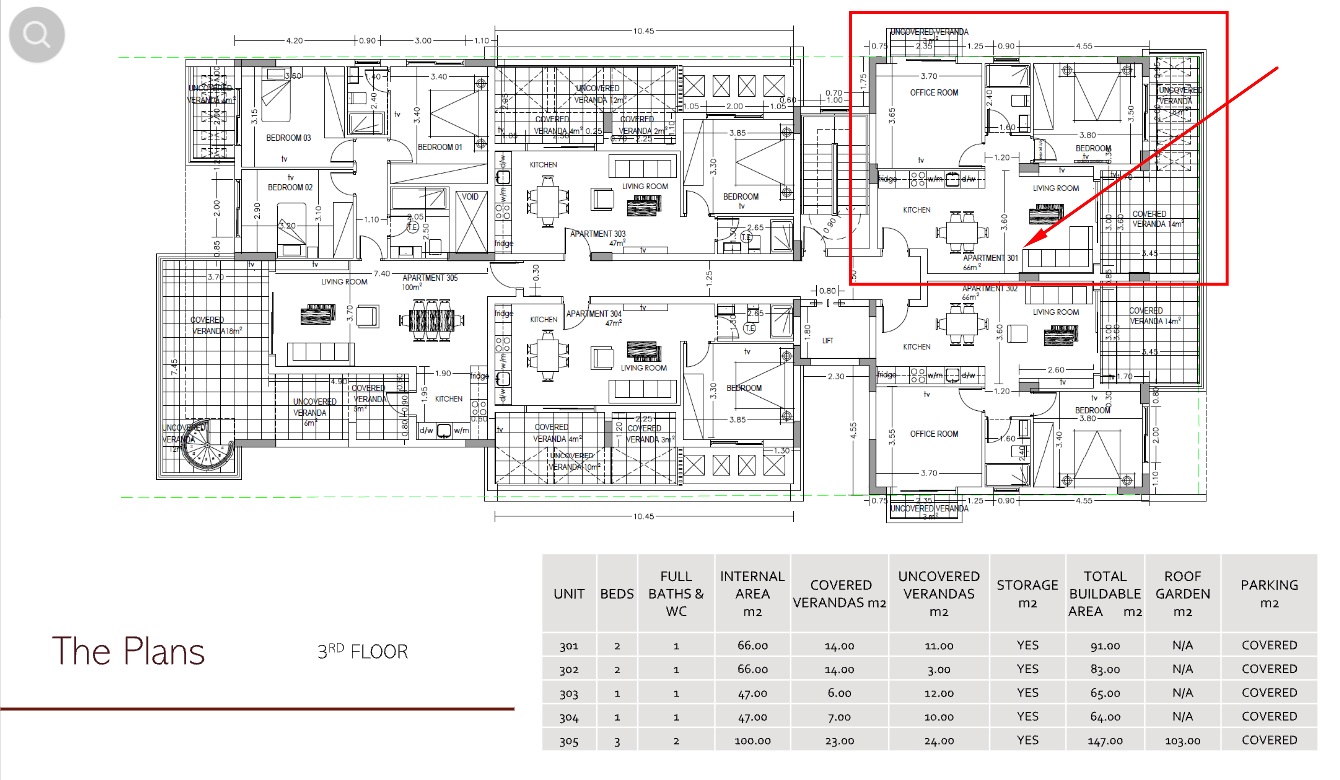 2 bedrooms Properties in Omonoia, Limassol, Cyprus No. 33866