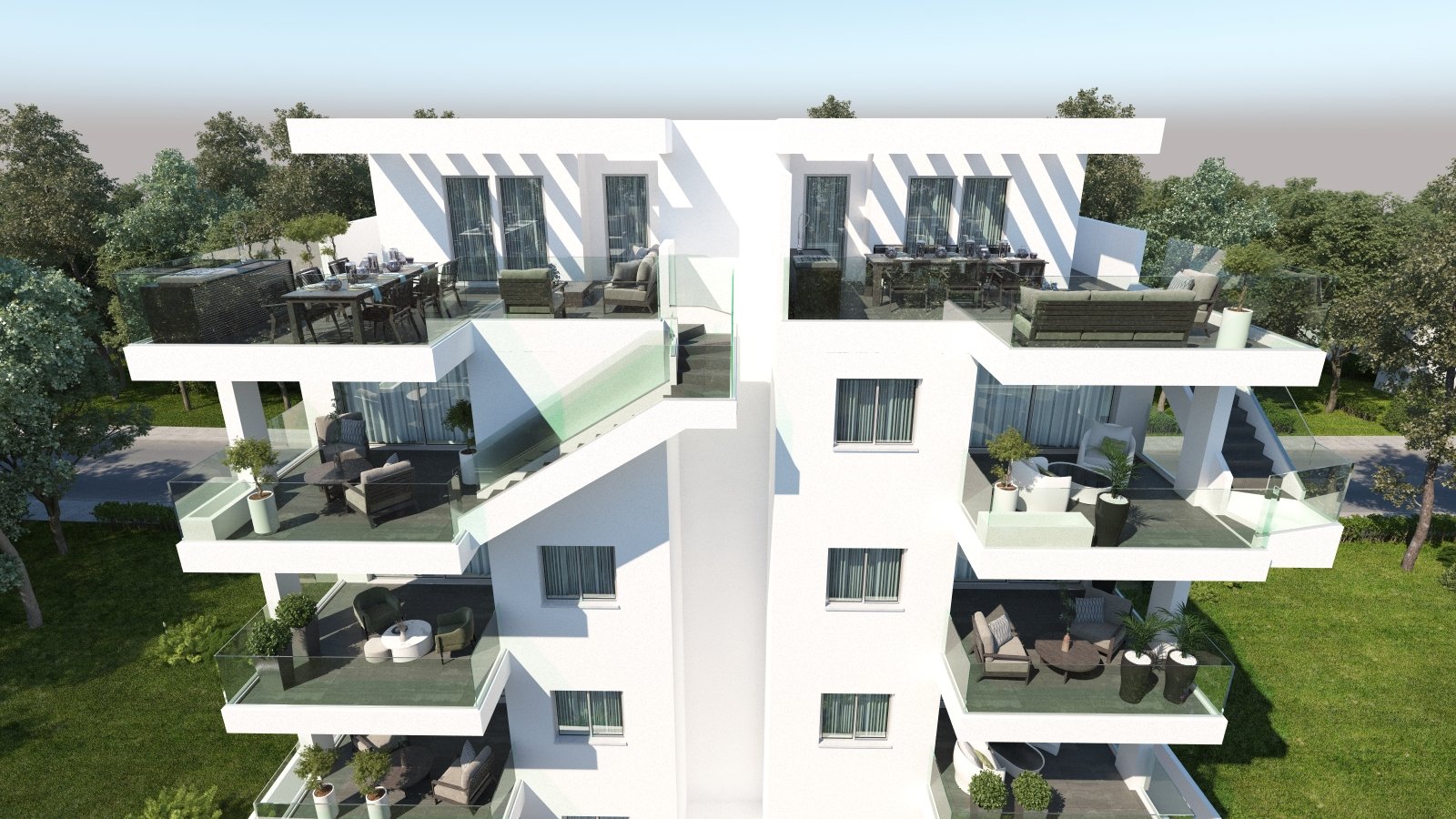 2 dormitorios Apartamento en Larnaca, Larnaka, Chipre No. 23348