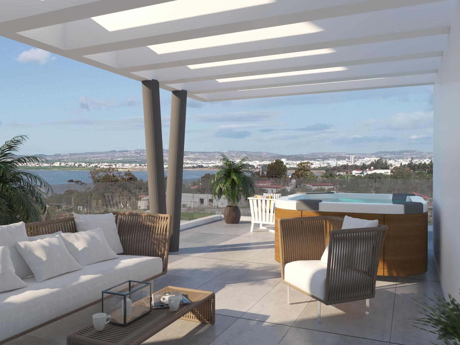 3 dormitorios Apartamento en Larnaca, Larnaka, Chipre No. 23295
