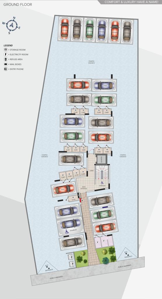 2 dormitorios Apartamento en Larnaca, Larnaka, Chipre No. 23318