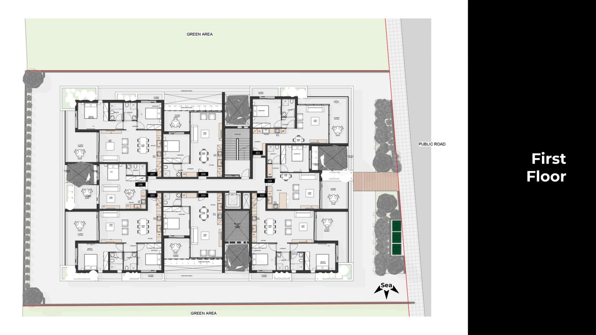 1 bedroom Apartment in Paphos, Cyprus No. 57461