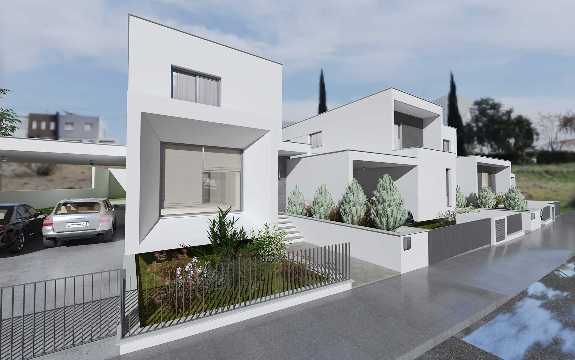 4 bedrooms Townhouse in Lakatamia, Nicosia, Cyprus No. 23404