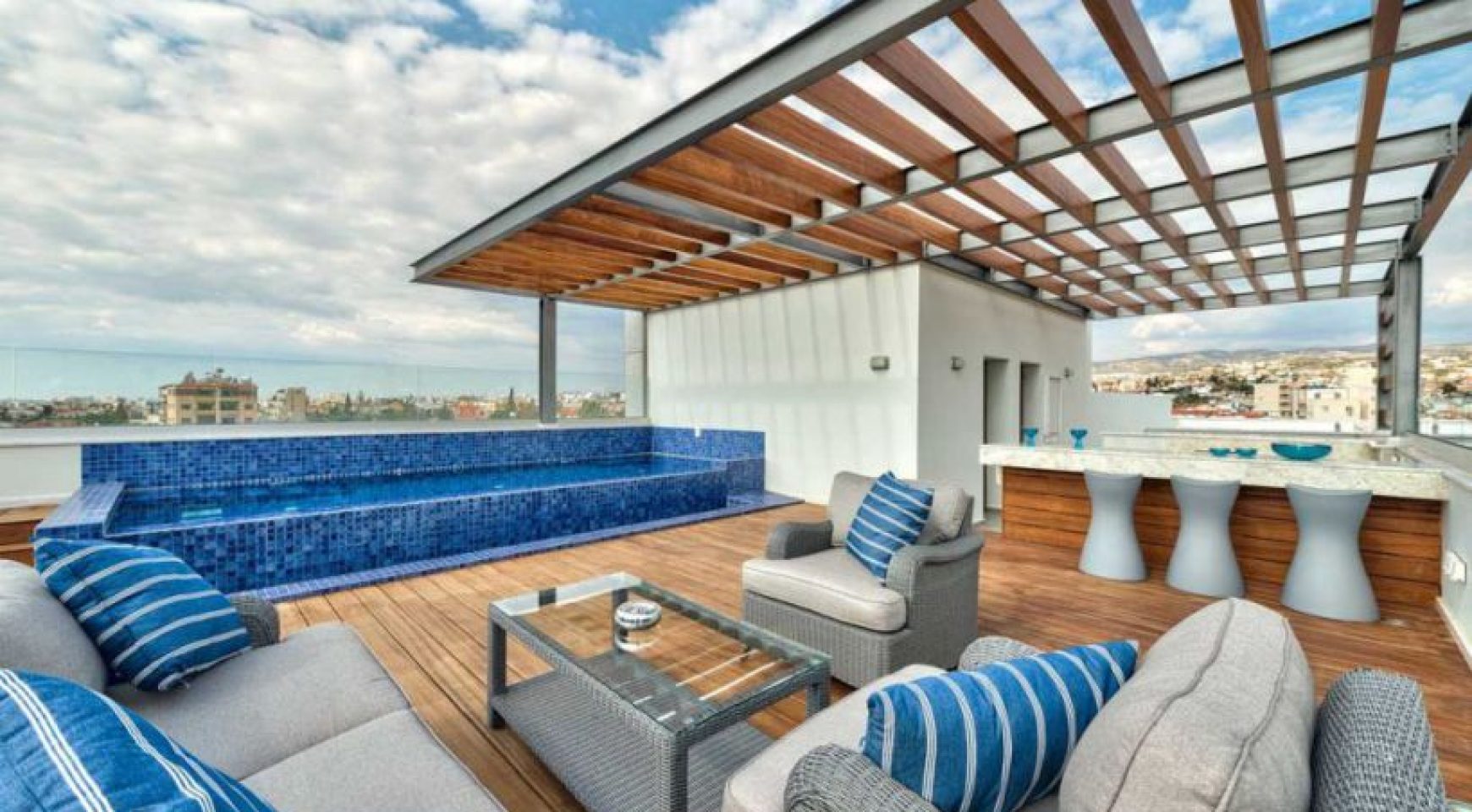 3 chambres Penthouse à Limassol, Chypre No. 23669
