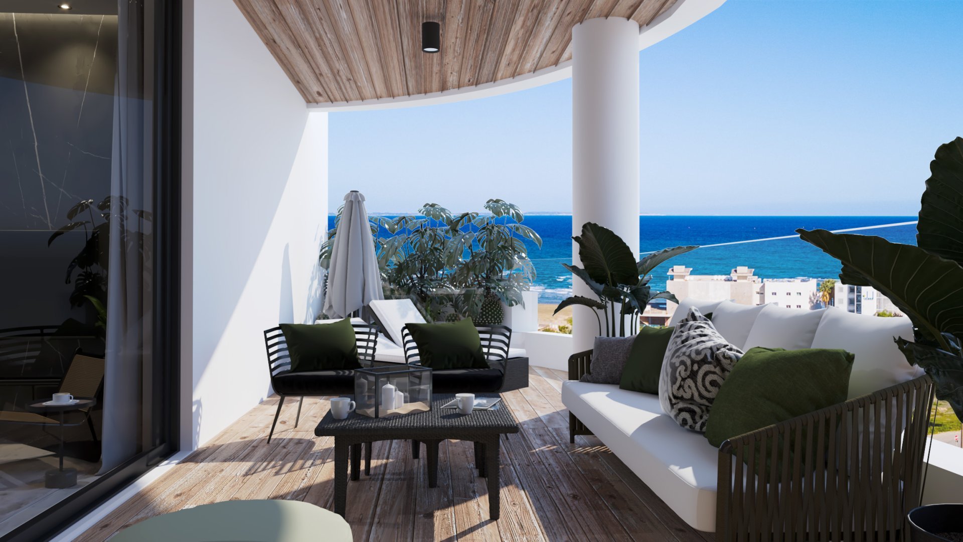 2 bedrooms Apartment in Larnaca, Larnaka, Cyprus No. 23291