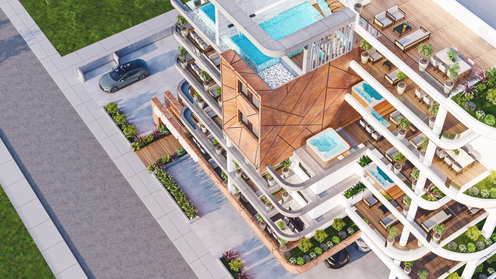 2 bedrooms Apartment in Larnaca, Larnaka, Cyprus No. 23291