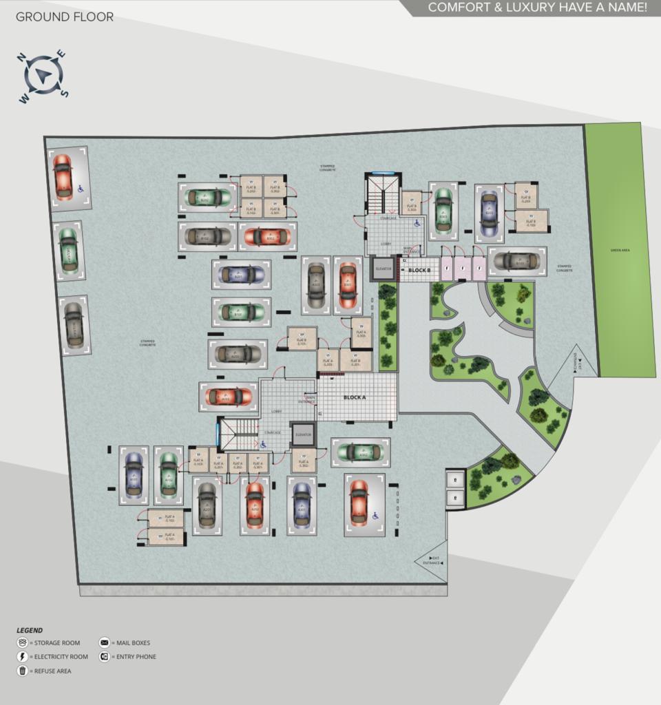 3 bedrooms Apartment in Larnaca, Larnaka, Cyprus No. 23327