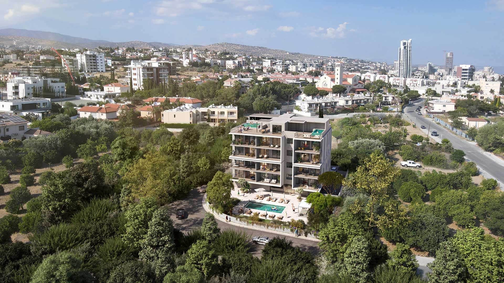 Studio Apartment in Germasogeia, Limassol, Cyprus No. 23732