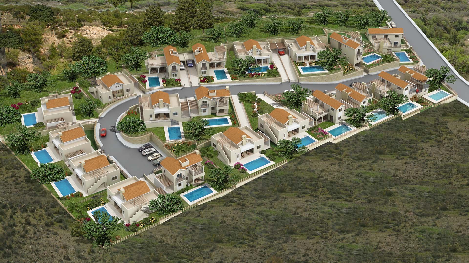 Monagroulli Hills in Monagroulli, Limassol, Cyprus No. 4446