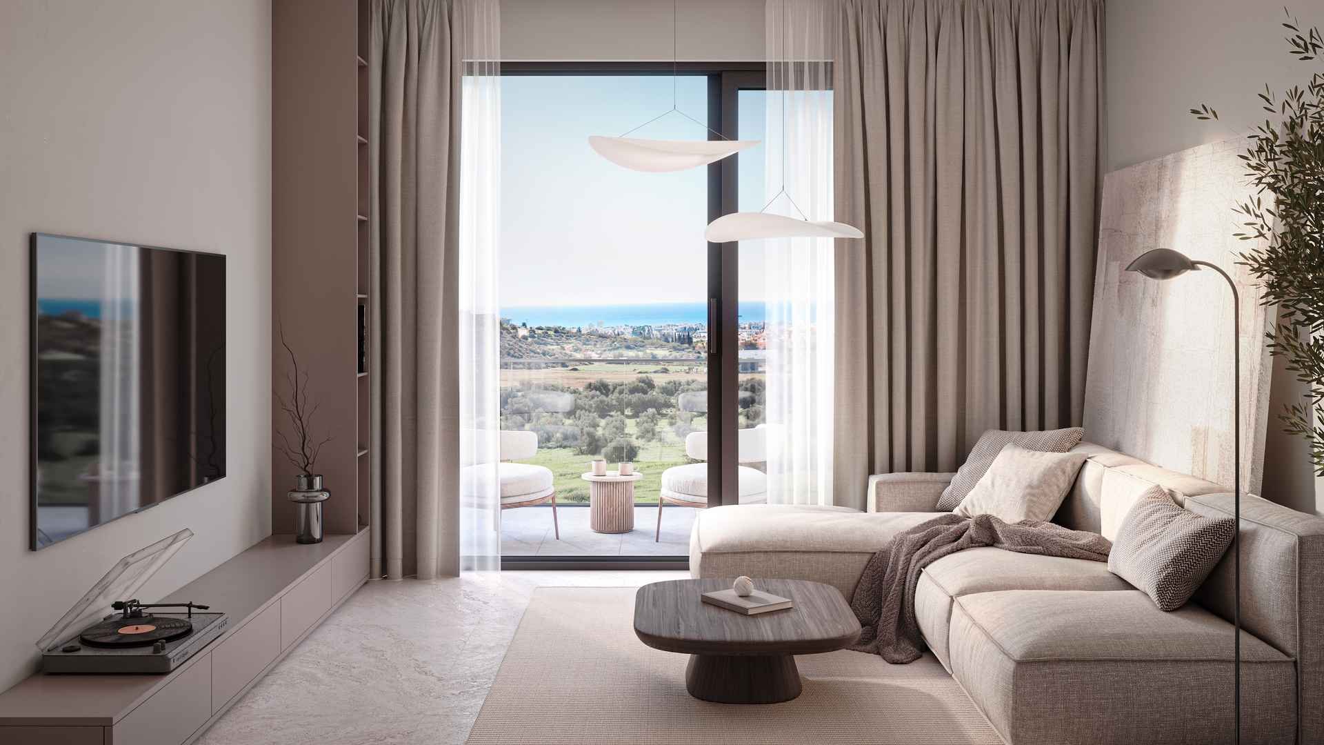 1 dormitorio Apartamento en QUARTER FIVE Germasogeia, Limassol, Chipre No. 57864
