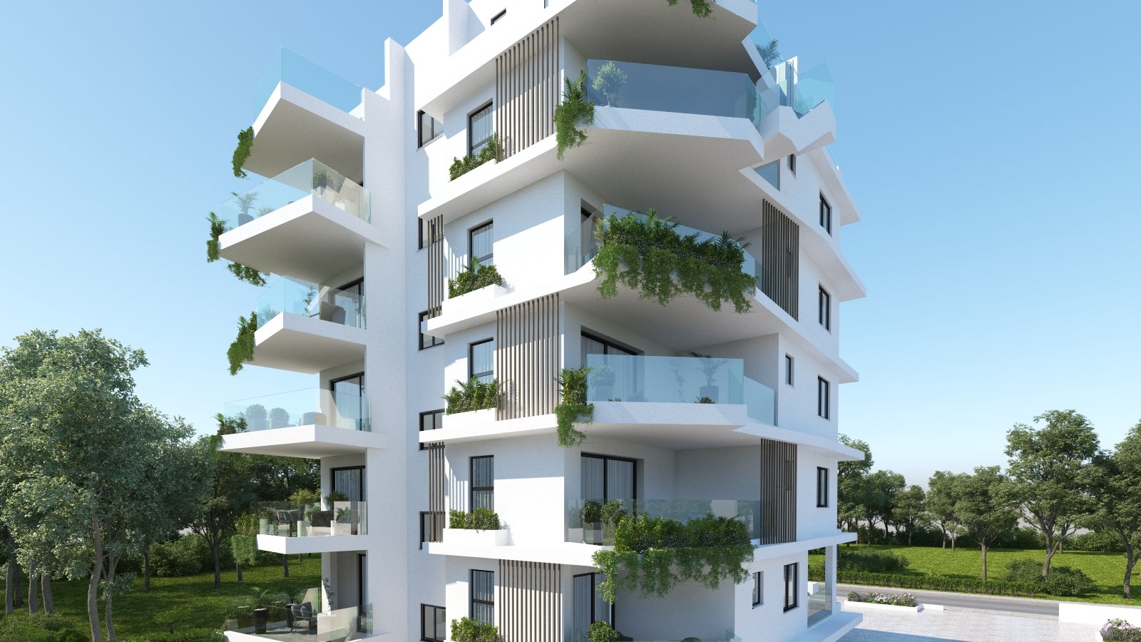 2 dormitorios Apartamento en Larnaca, Larnaka, Chipre No. 23362