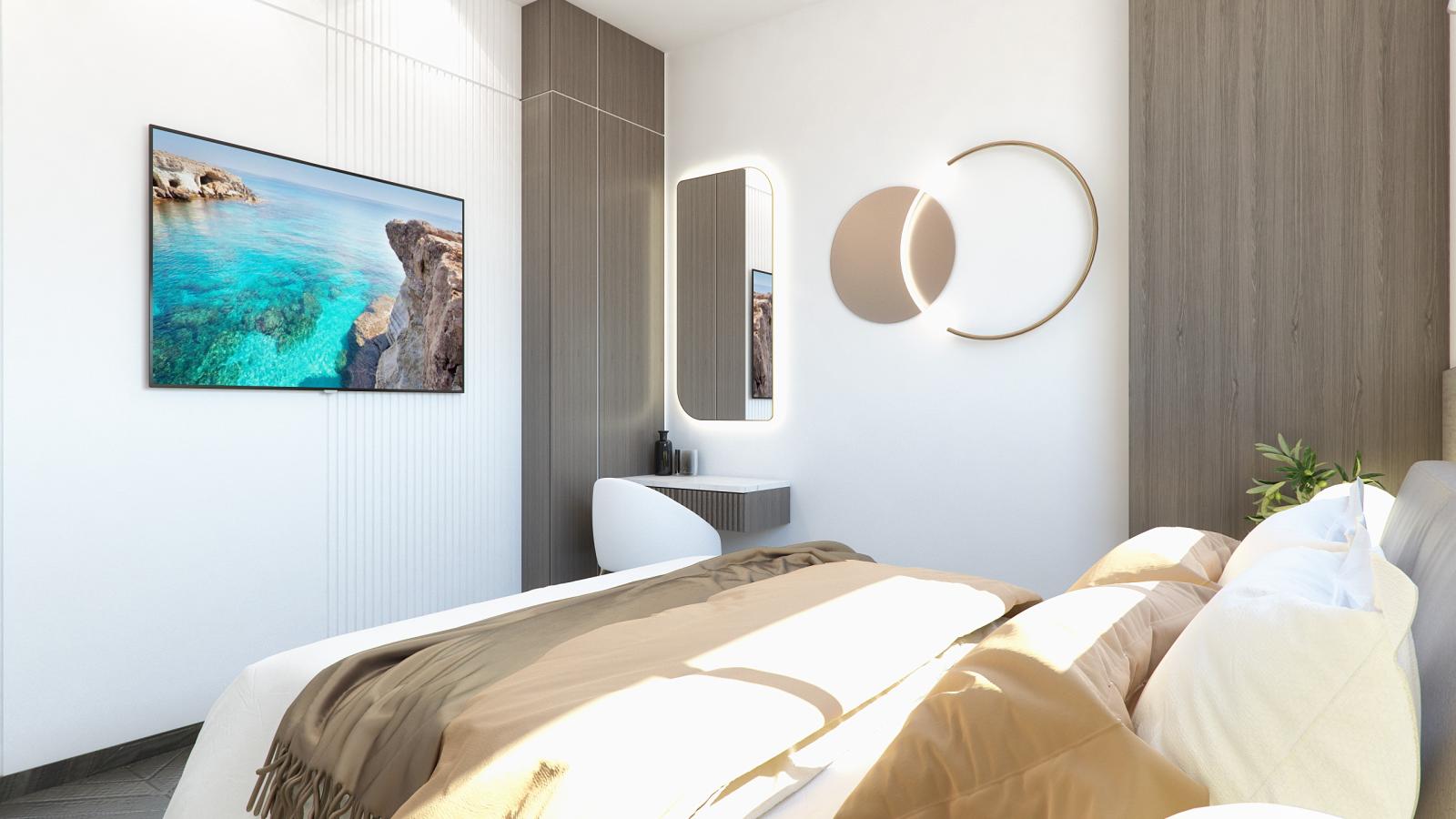 2 chambres Appartement à Larnaca, Larnaka, Chypre No. 23301
