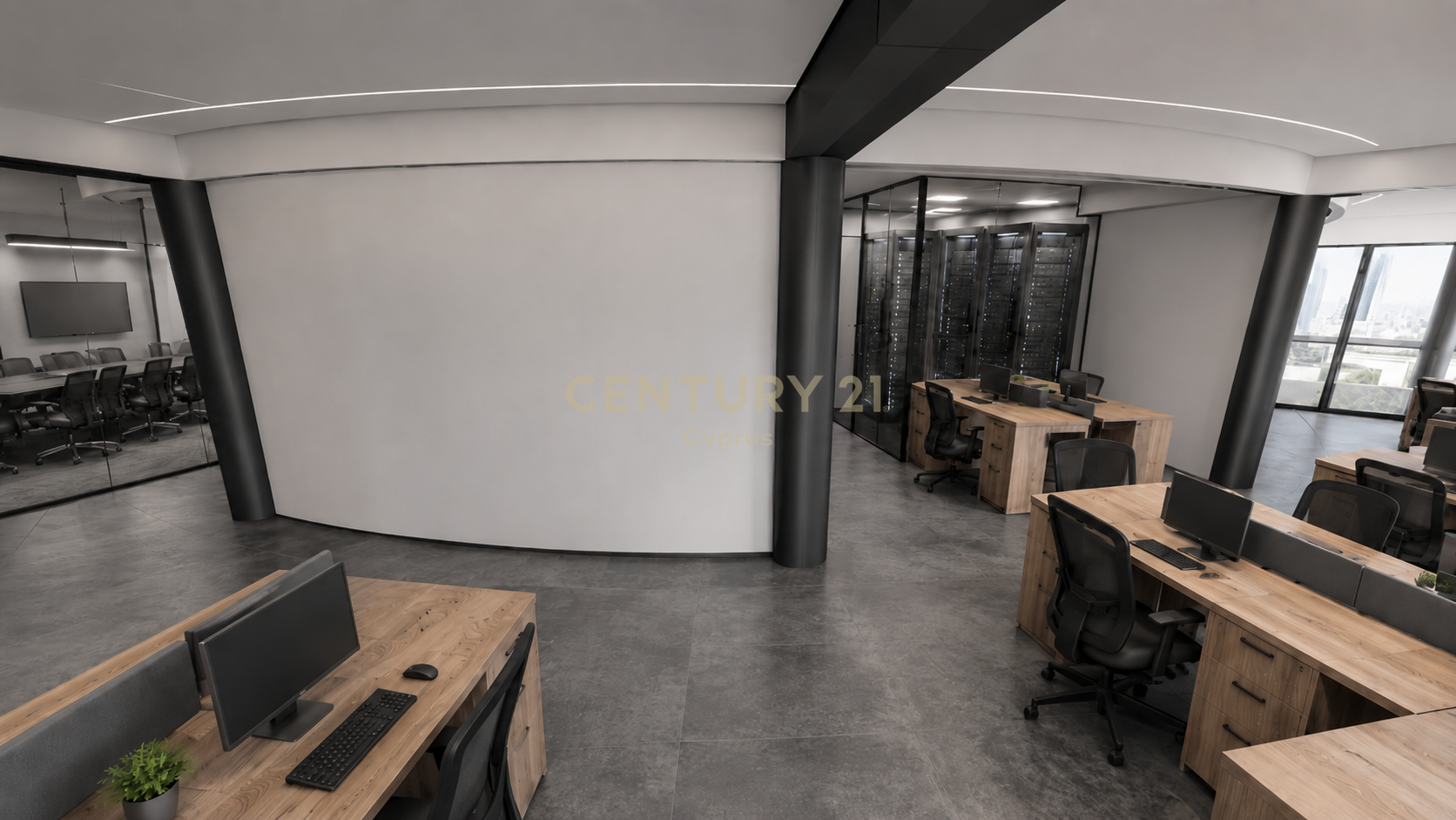 335m2 Oficina en Mesa Geitonia, Limassol, Chipre No. 57531