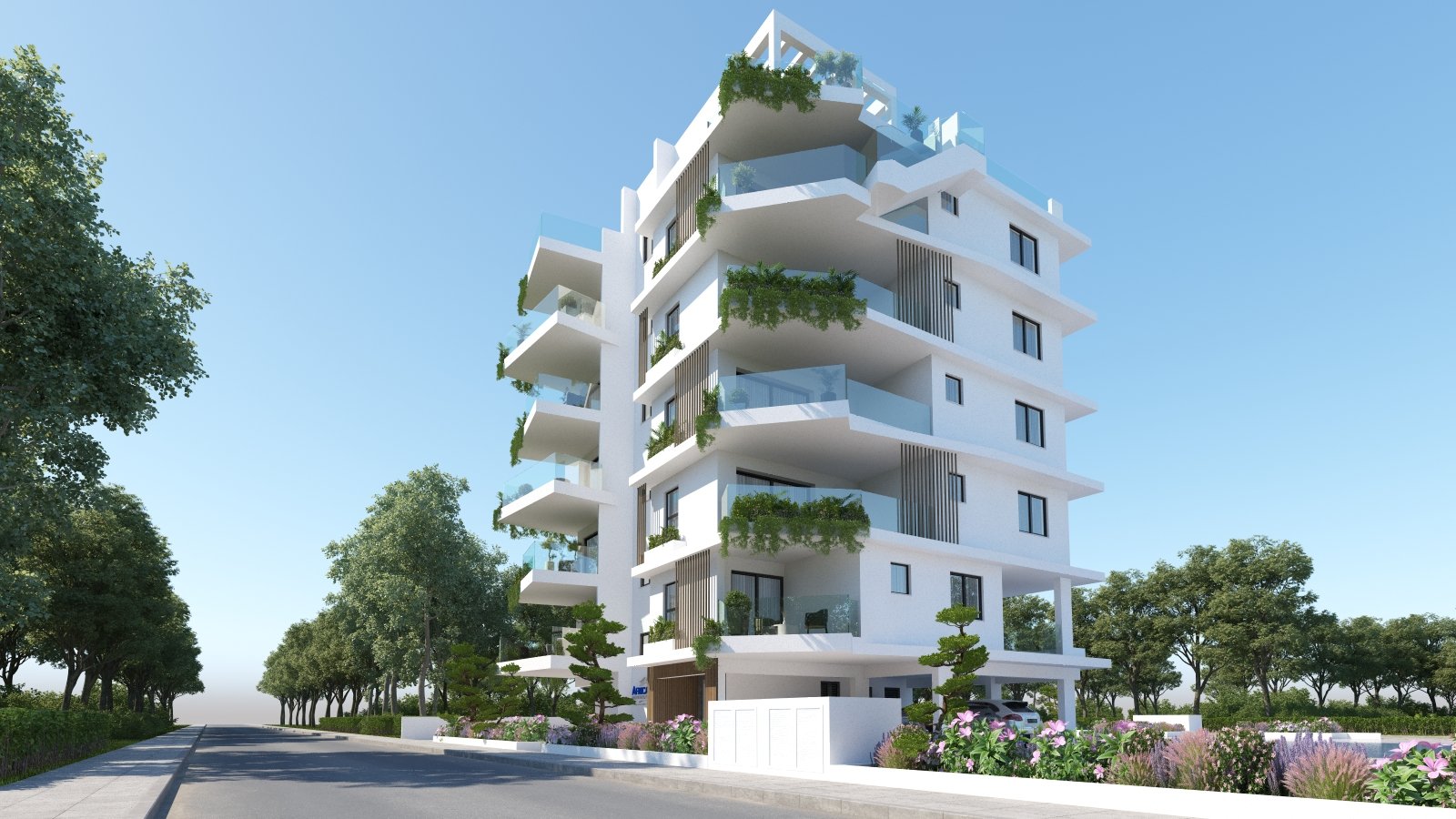 2 bedrooms Apartment in Larnaca, Larnaka, Cyprus No. 23364
